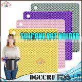 Food Grade Square Honeycomb Shaped Silicone Pot Holder thumbnail-1