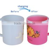 New Arrival China Cool Product Color Changing Plastic Tumbler With Handle