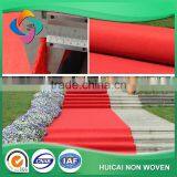 China Velour Carpets And Rugs, Shaggy Wedding Carpet,Red Exhibition Carpet thumbnail-3