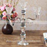 6 Years Professional China Factory Manufacture Clear Glass Candle Holder For Wedding thumbnail-1