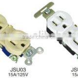 U33 American Standard Wholesale Wall 3 Pole Electrical Socket Receptacle Outlet USA thumbnail-2