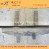 Flated Chinese Shanxi Absolute Black Granite Bible Headstones thumbnail-4