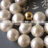 4.5-5mm White Akoya Saltwater Pearl Necklace thumbnail-2