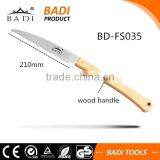 Comfortable Wooden Handle 3 Side Grind Folding Pruning Saw thumbnail-2