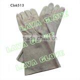 CE Certificated Pig Grain Leather Working Gloves thumbnail-2