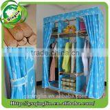 Waterproof Feature Kids Cabinet Wardrobe Home Furniture thumbnail-4