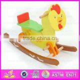2015 Hot Sell Cartoon Panda Design Rocking Horse,Novelty Kid Wooden Rocking Horse,Wholesale Children Wooden Ride on Toy WJY-8010 thumbnail-5
