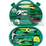 Berrylion 12pcs Household Tool Set Utility Knife Pliers Measuring Tapes Household Toolset