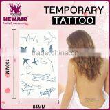 NEWAIR Custom Letters Skin Temporary Tattoo Sticker thumbnail-3