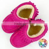 Children Zipper Boots Kids Cotton Winter Casual Shoe With Fleece Inside Girl Shoes Wholesale Children Shoes thumbnail-3