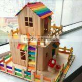 For Kids Colorful Creative House Craft Stick thumbnail-1