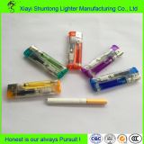 Gas Style Wholesale Transparent Plastic LED Lighter