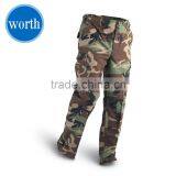 Camo Cargo Pants Men's 100% Cotton Rip Stop Cargo Pants thumbnail-1