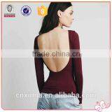 Best Sell Latest Fashion Long Top Design New Model Sexy Women t Shirt thumbnail-4