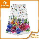 100% Cotton,100% Soft Cotton Swiss Lace Fabric Material And Woven Technics Guipure Lace Fabric CP0024 thumbnail-3