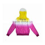 High Quality Women's Spring Jacket With Sublimation Print Fabric Jacket thumbnail-3