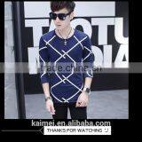 100%cotton Wholesale Crew-neck Man Sweatshirt no Hood thumbnail-2