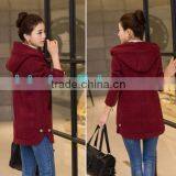 High Quality Good Sale Good Price Fashion Custom Fleece Women Zipper Hoodies thumbnail-2