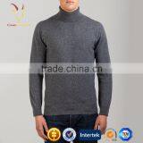 Turtleneck Classic Cashmere Men Jumpers Sweater, Plain Knitwear thumbnail-3