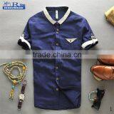 100% Cotton Button Down Collar Plaid Long Sleeve Men Referee Shirt thumbnail-1