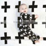 Printed Autumn Wear Long Sleeve Custom Infant Organic Cotton Wholesale Newborn Cheap Baby Clothes China thumbnail-2