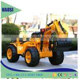 Yellow Big Simulation Electric Truck for Riding Children thumbnail-5