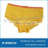 Lovely Yellow Cotton Girl's Underwear thumbnail-1