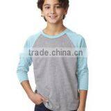Next Level Apparel Youth CVC 3/4 Raglan Tee - Made From 60% Combed Ring-spun Cotton and 40% Polyester Jersey thumbnail-3