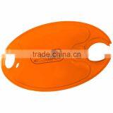 USA Made Party Plate - Holds Hot or Cold Foods, Safely Carries a Stemmed Wine Glass, Plastic Cup or 12 Oz. Beverage Can thumbnail-6