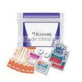 USA Made Tradeshow Kit - Has Anti-acid Packet, Antibacterial Wipes, Pain Reliever, Bandages and Comes With Your Logo thumbnail-1