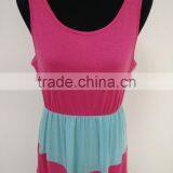 2017 Summer Family Matching Outfits Fashion Striped Mother Daughter Dresses Mommy And Me Ankle-Length Family Casual Clothing thumbnail-5