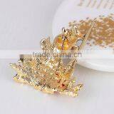 Gold Color Plated the Christmas Gift for Christmas Jewelry Brooch thumbnail-2