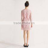 Guangzhou China The New Fashion Lace Dress Temperament Cultivate One's Morality Show Thin Long-sleeved Skirt thumbnail-4