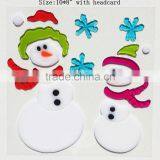 Christmas Jelly Window Decoration Gel Christams Tree Snowman Glass Sticker Festival Decoration thumbnail-4