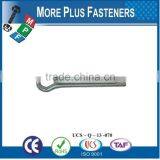 Made In Taiwan Inch Split Cotter Stainless Steel Cotter Pin Split Cotter Pin thumbnail-2