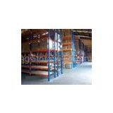 Steel Q235 Heavy Duty Narrow Aisle Pallet Racking 75mm Square Hole thumbnail-1