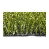 Waterproof Soccer Artificial Grass Fibrillated Field Green Synthetic Turf thumbnail-1