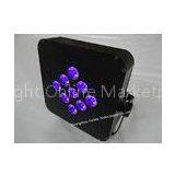 RGBWAU Rechargeable Portable LED Stage Light , Green / Blue / White / Amber / UV Led Lighting thumbnail-1