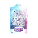 New Design Crown Set With Ring Wholesales Plastic Tiara Sets Rose Heart Crown thumbnail-2