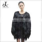 Women Clothing Winter Genuine Goat Fur Jackets coat