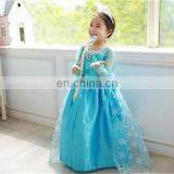 Cute Wholesale Fashion Girls' Dress Elsa Costume Elsa Dress for Kids Elsa Dress Cosplay Costume in Frozen FC2020 thumbnail-1
