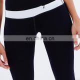 Black White Crotch Run Tight Wholesale Women Leggings Tights thumbnail-4