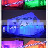 LED Advertising Event Party Cube Marquee Inflatable Wedding Tent