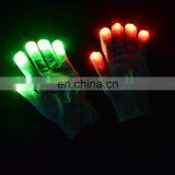 LED flashing gloves lighting up PLG-6