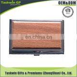 China Wholesale Customized Brand Logo Leather Case for Business Card thumbnail-2