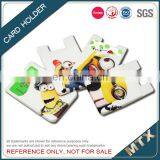 Open Designed Silicon Card Holder for Mobile Phone thumbnail-1