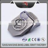 Wholesale Cheap OEM Accepted Mens Use Custom Made Antique Brushed Zinc Alloy Belt Buckle thumbnail-1
