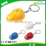 Winho Mini Printed Light Up Hard Hat Keytag