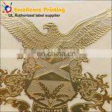 Cheap Personalized Design Custom Metal Copper Logo Label thumbnail-3