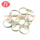 round keyring with connector 8 hook snap hook keyring sets